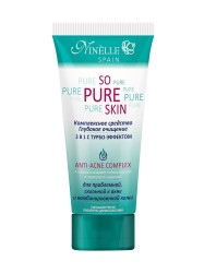 Средство Ninelle Со Пюэ Скин 3 в 1 комплексное глубокое очищение 100 мл